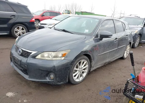 2011 Lexus Ct 200H Premium из США, поврежденный, VIN JTHKD5BH5B2021395